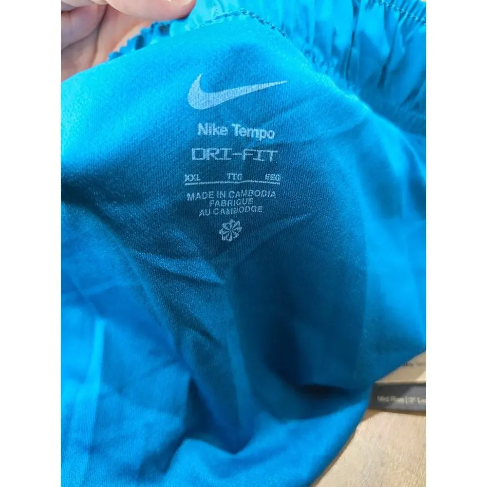 Nike Women's Blue Activewear Running Shorts NWT Size 2XL
